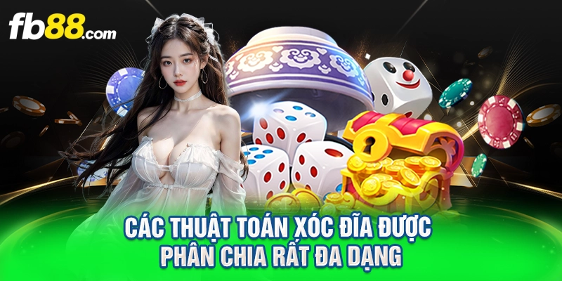 Các thuật toán xóc đĩa được phân chia rất đa dạng