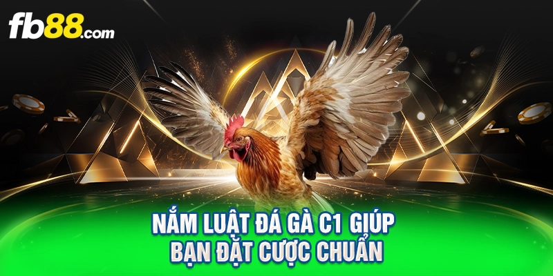 nắm luật đá gà C1 giúp bạn đặt cược chuẩn