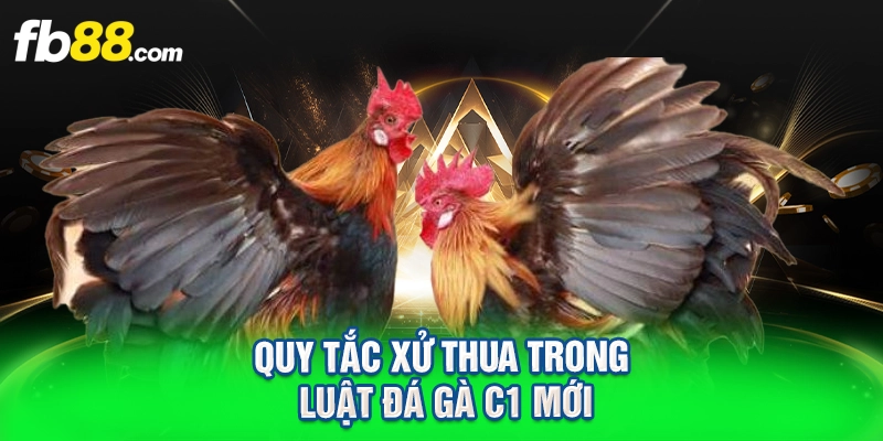 quy tắc xử thua trong luật đá gà C1 mới